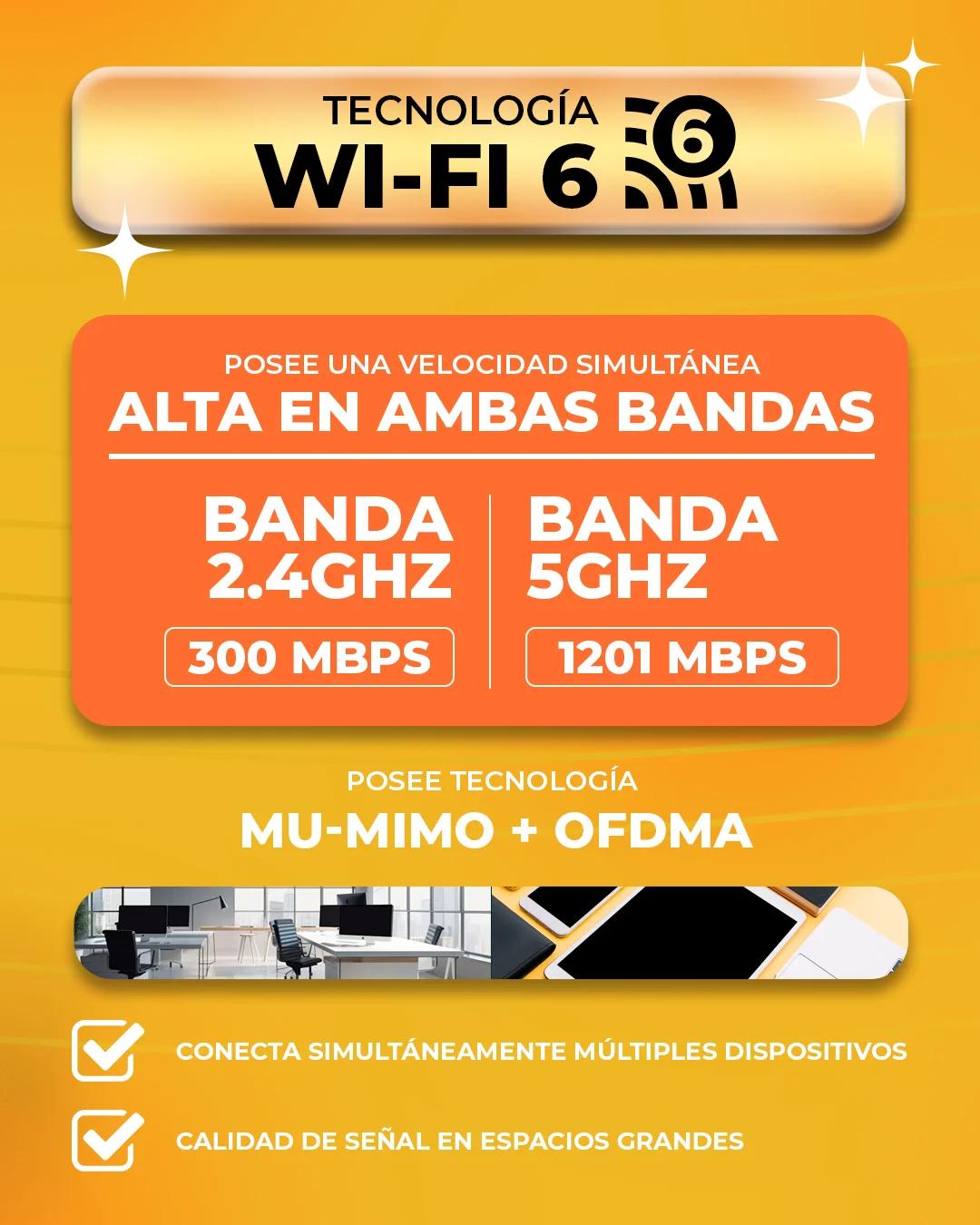  Router Wi-Fi 6 Gigabit Tenda TX2 - PRO product media 1