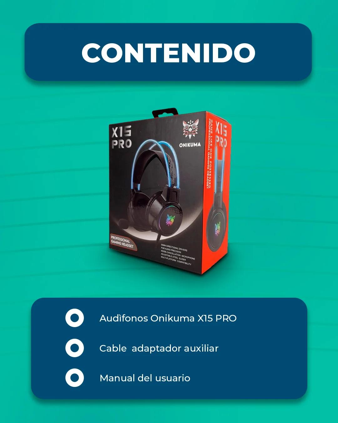 Audifonos Onikuma X15 Pro Gaming product media 2