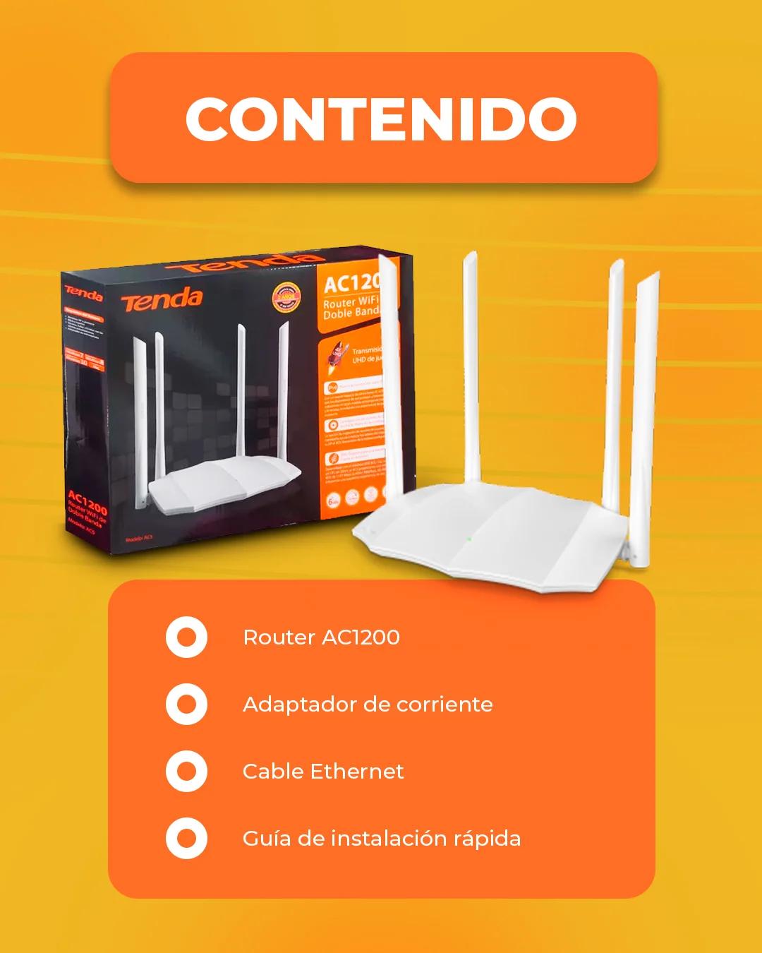 Router Tenda ac5 Doble Banda product media 3